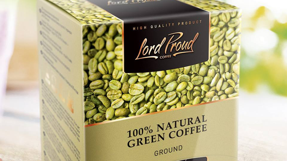 Дизайн упаковки для зеленого кофе от LordProud